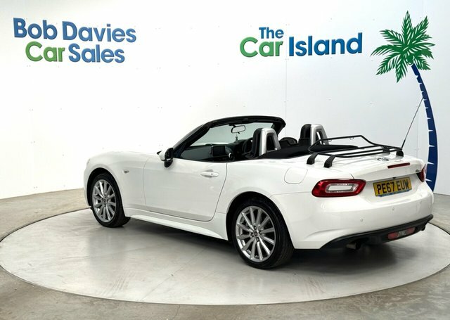 Fiat 124 Spider Multiair Lusso Convertible White #6