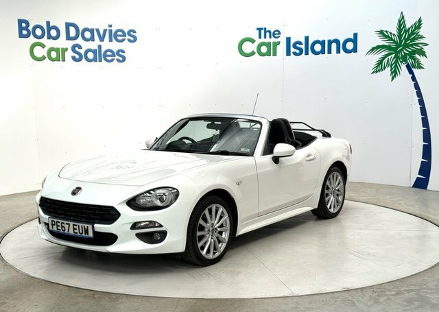 Fiat 124 Spider Multiair Lusso Convertible White #3