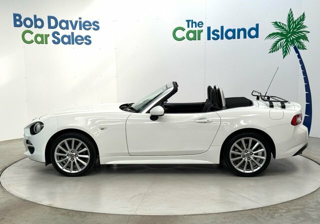 Fiat 124 Spider Multiair Lusso Convertible White #5