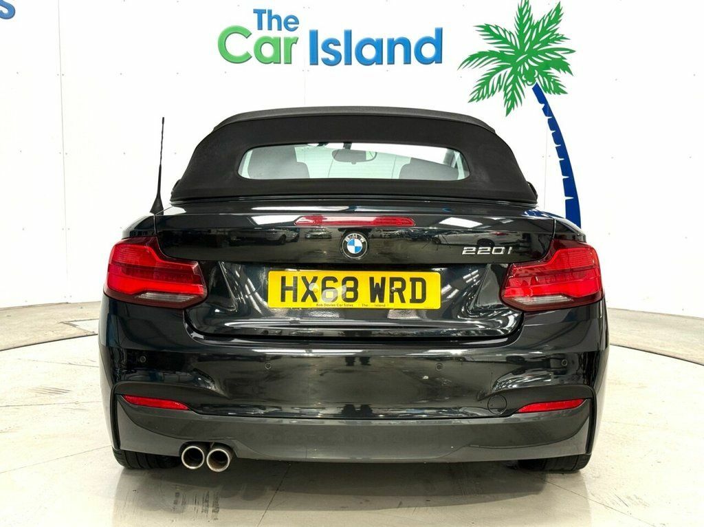 BMW 2 Series 220I M Sport Convertible Blue #6