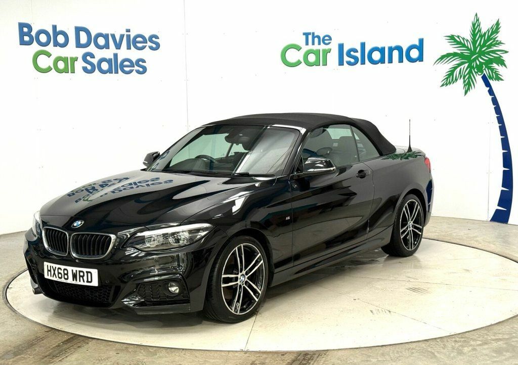 BMW 2 Series 220I M Sport Convertible Blue #3