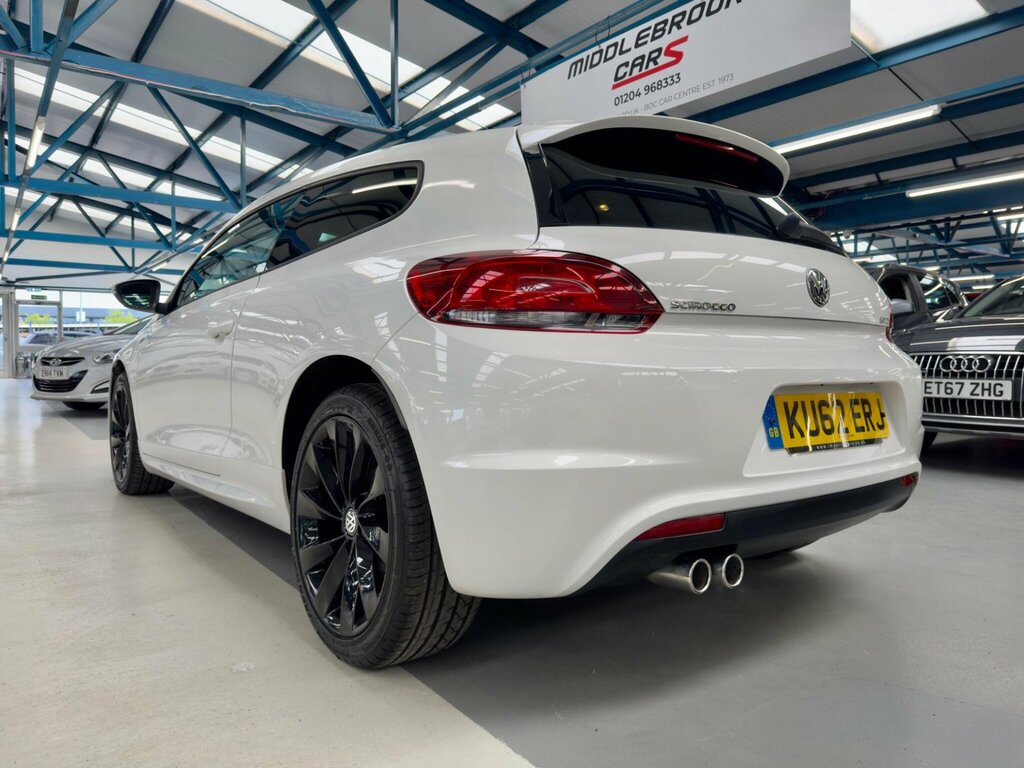 Volkswagen Scirocco 2.0 Tdi R-line Dsg Euro 5 Leather, Nav Black #10