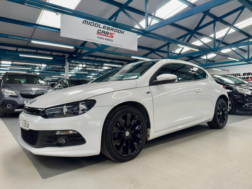 Volkswagen Scirocco 2.0 Tdi R-line Euro 5 Leather, Nav White