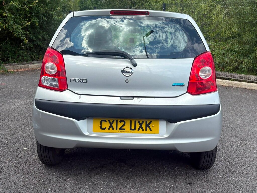 Nissan Pixo N-tec 5-Door White #9
