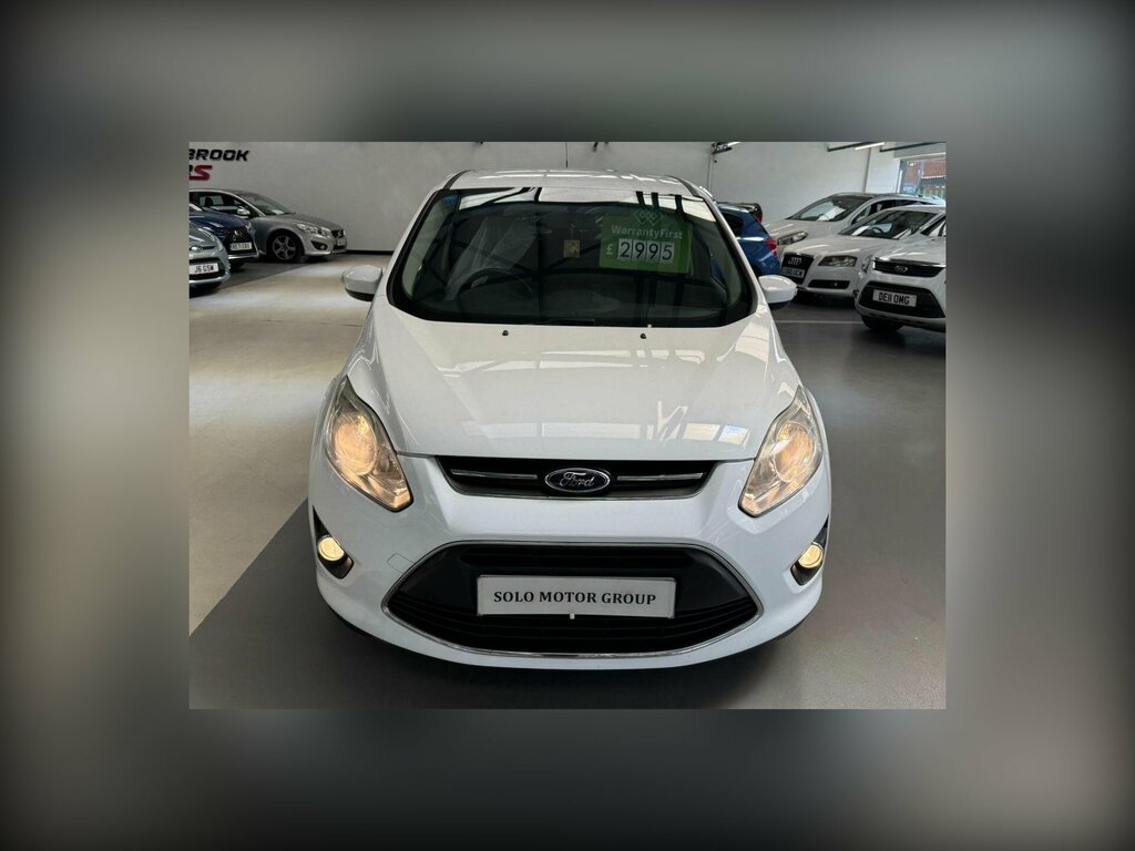 Ford C-Max 1.6 Tdci Zetec Mpv Euro 5 115 P White #6