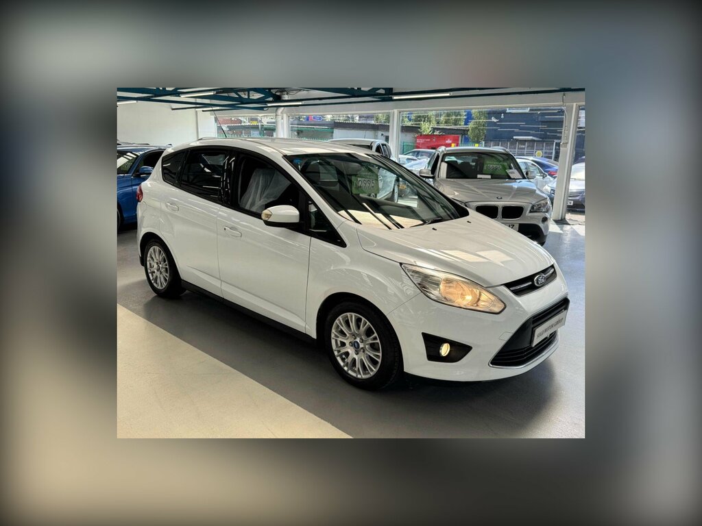 Ford C-Max 1.6 Tdci Zetec Mpv Euro 5 115 P White #4