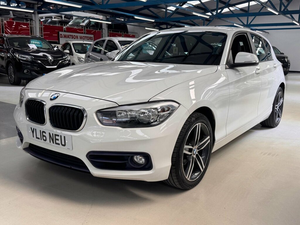 BMW 1 Series 2.0 118D Sport Euro 6 Ss White #3