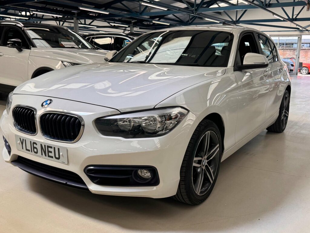 BMW 1 Series 2.0 118D Sport Euro 6 Ss White #6