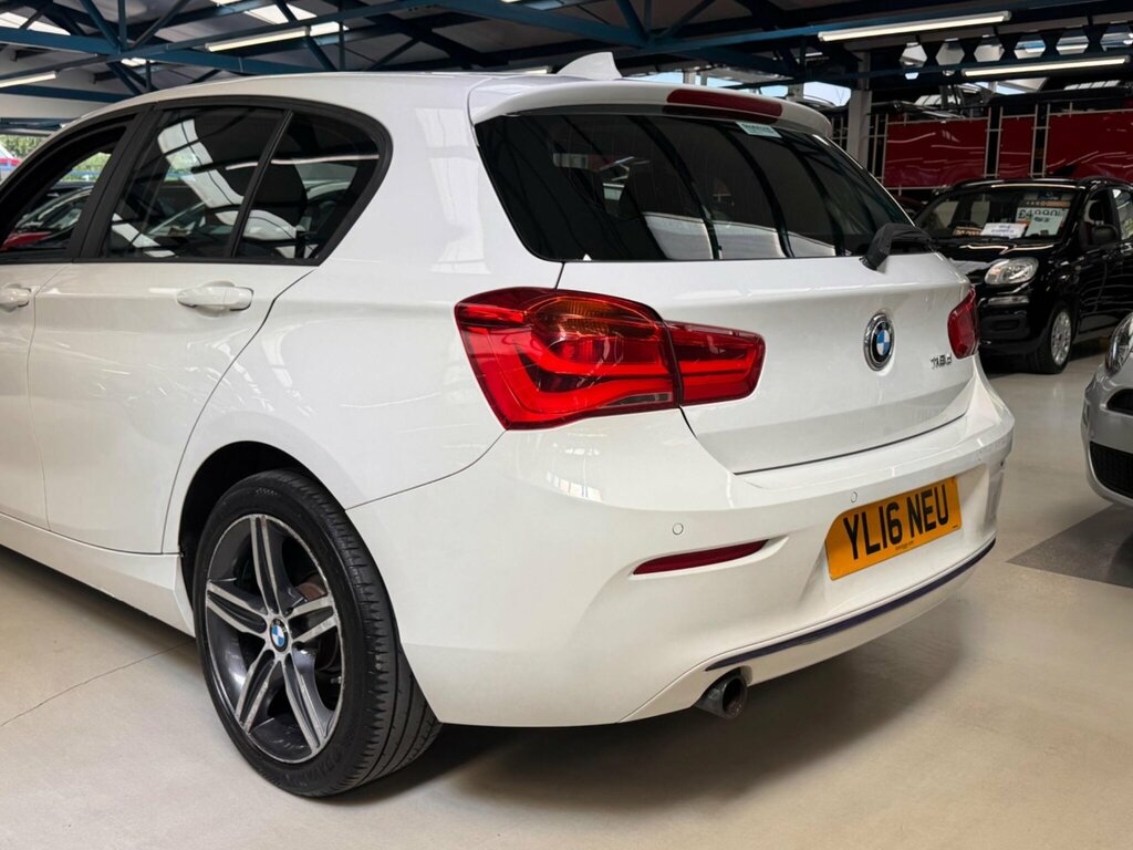 BMW 1 Series 2.0 118D Sport Euro 6 Ss White #5
