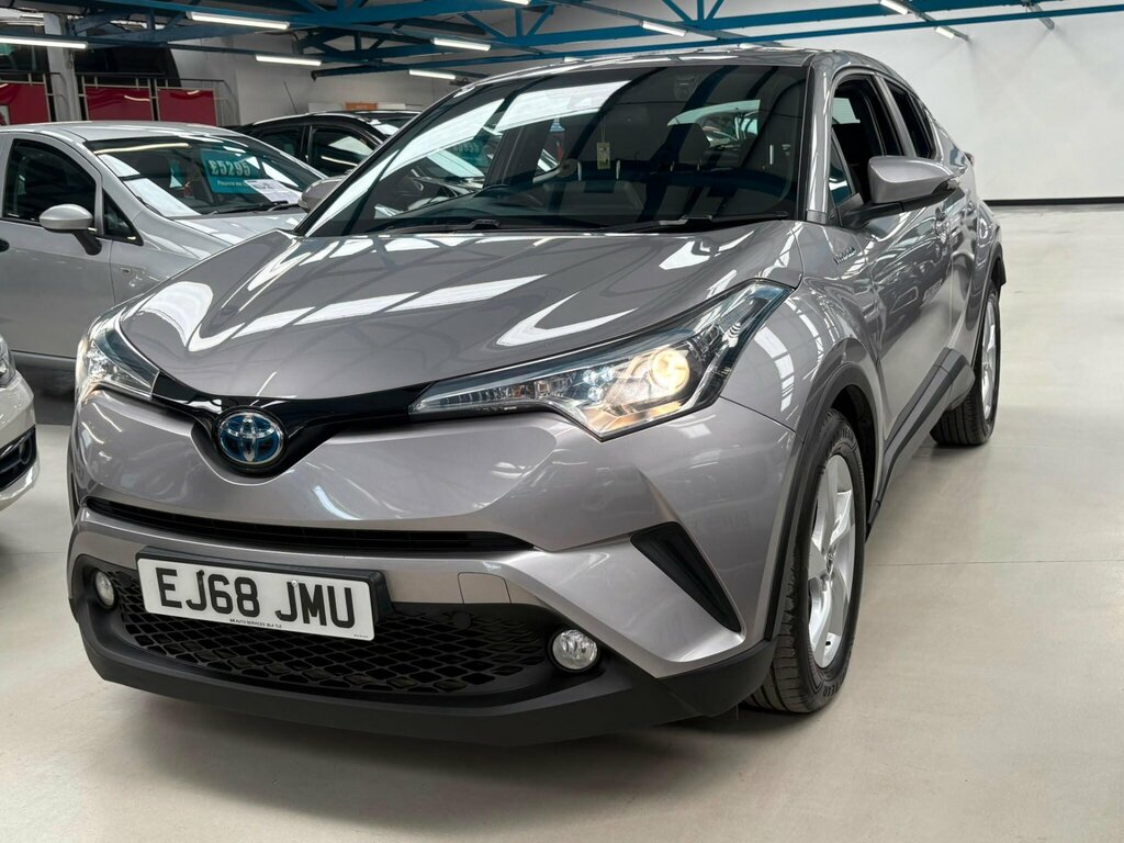 Toyota C-Hr 1.8 Vvt-h Icon Cvt Euro 6 Ss Silver #3