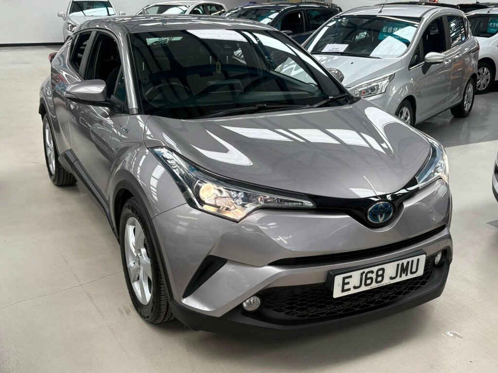 Toyota C-Hr 1.8 Vvt-h Icon Cvt Euro 6 Ss Silver