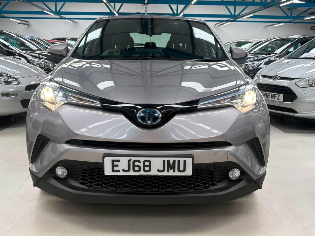 Toyota C-Hr 1.8 Vvt-h Icon Cvt Euro 6 Ss Silver #2