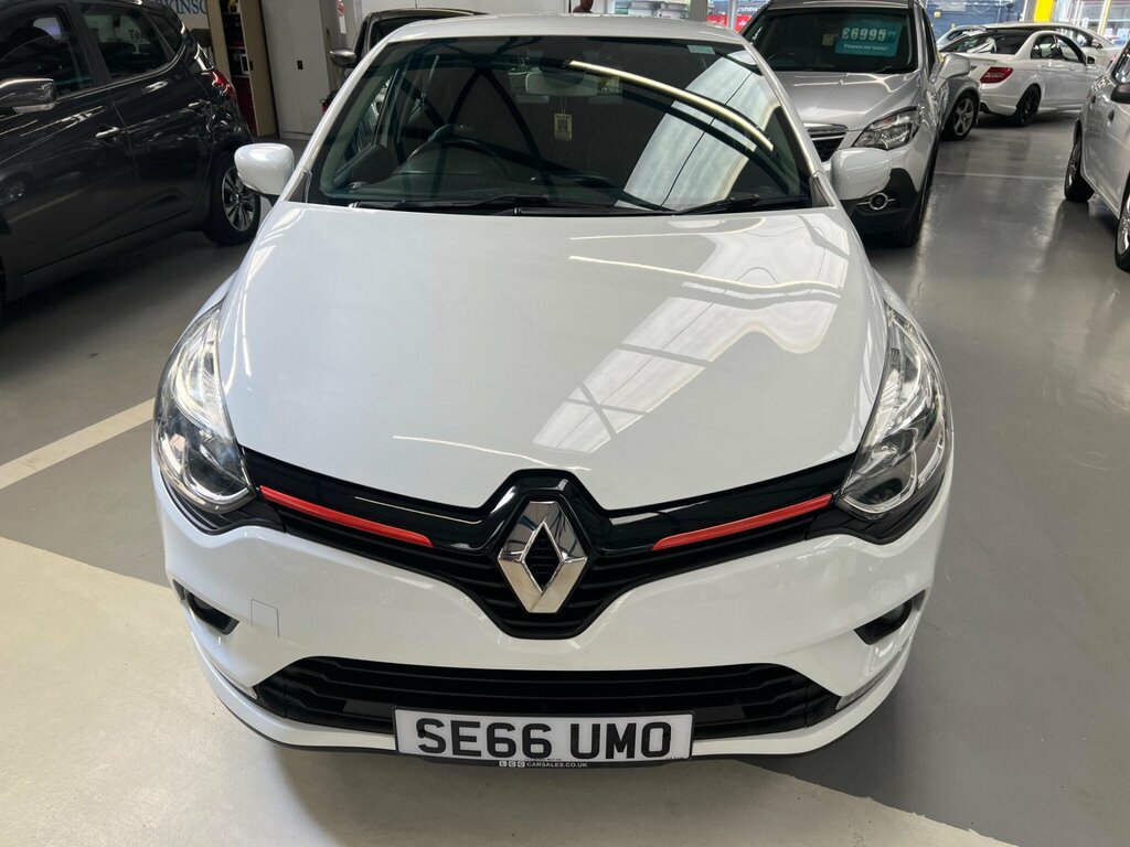 Renault Clio 1.2 16V Dynamique Nav Euro 6 SE66UMO White #5
