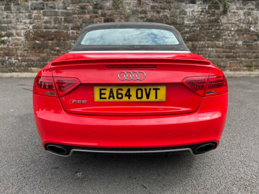 Audi RS5 Convertible Red #6