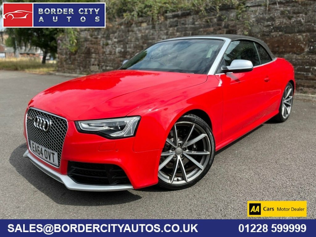 Audi RS5 Convertible Red