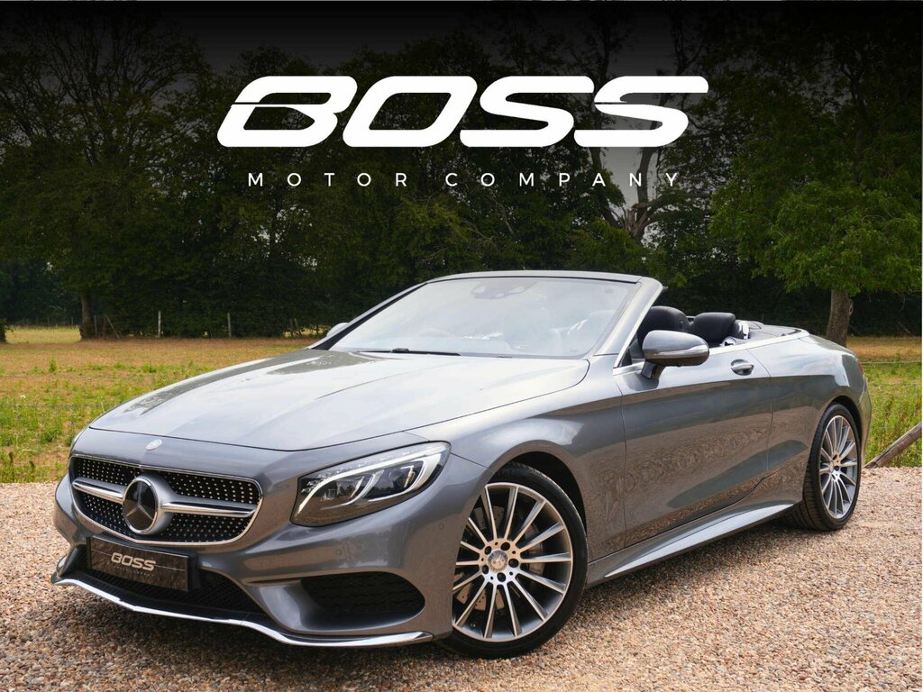 Mercedes-Benz S Class 4.7 S500 V8 Amg Line Premium Cabriolet Petro Grey