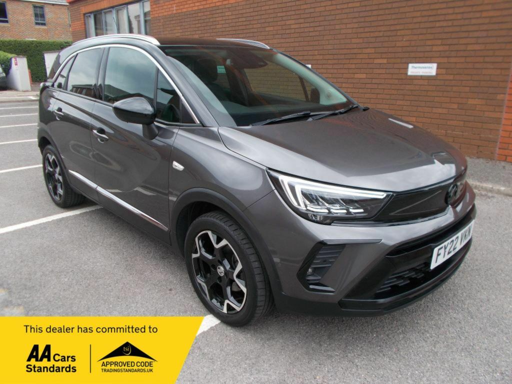 Vauxhall Crossland Vauxhall Crossland 1.2 Turbo Ultimate Suv Petr Grey