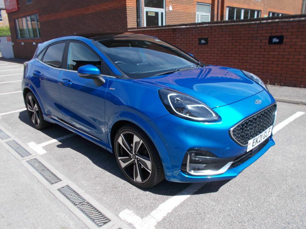 Ford Puma Ford Puma St-line Vignale 1.0L Ecoboost 125 Blue