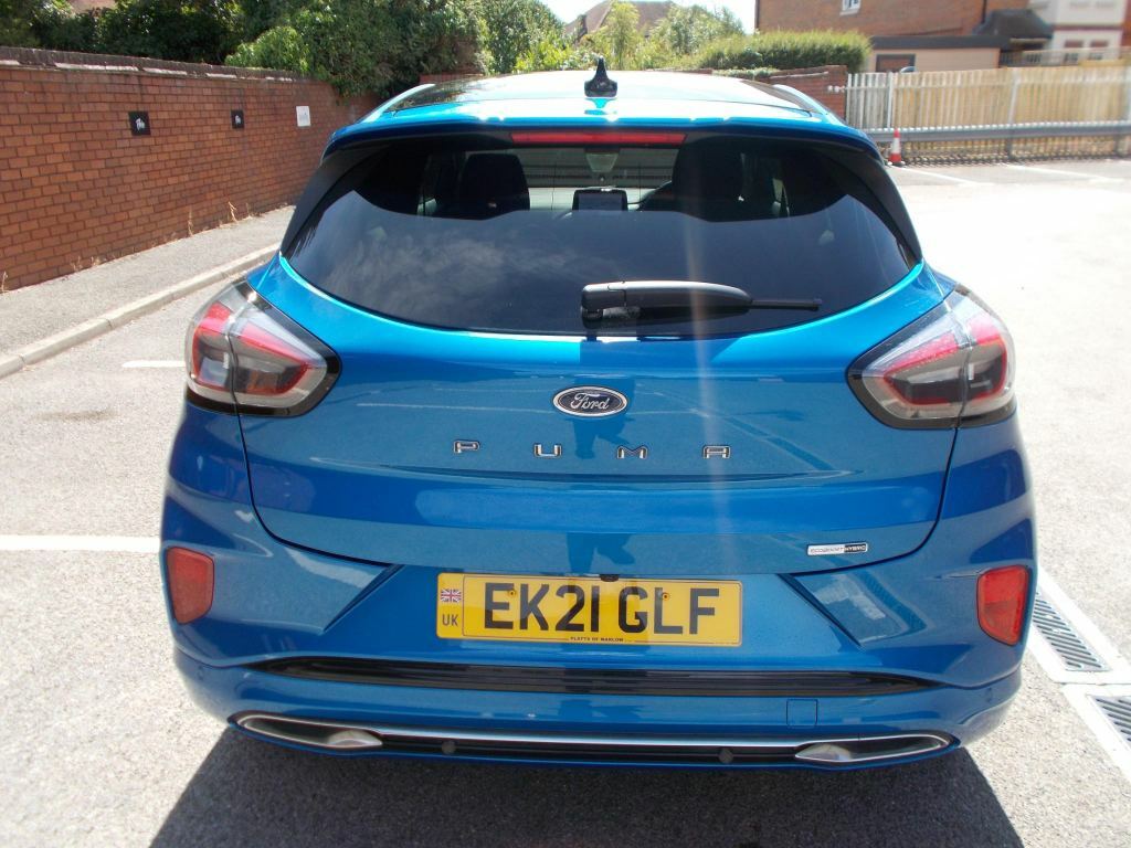Ford Puma Ford Puma St-line Vignale 1.0L Ecoboost 125 Blue #4