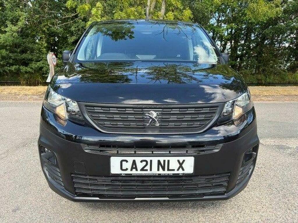 Peugeot Partner 1.5 Bluehdi 1000 Professional Standard Panel Van S Black #2