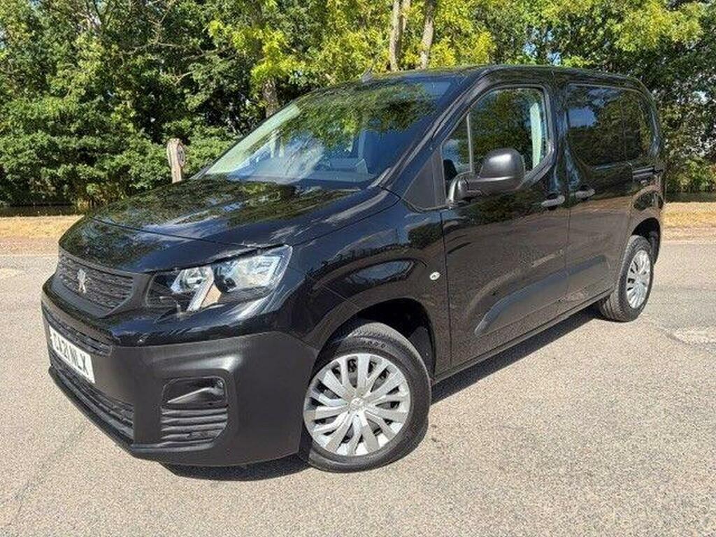 Peugeot Partner 1.5 Bluehdi 1000 Professional Standard Panel Van S Black #3