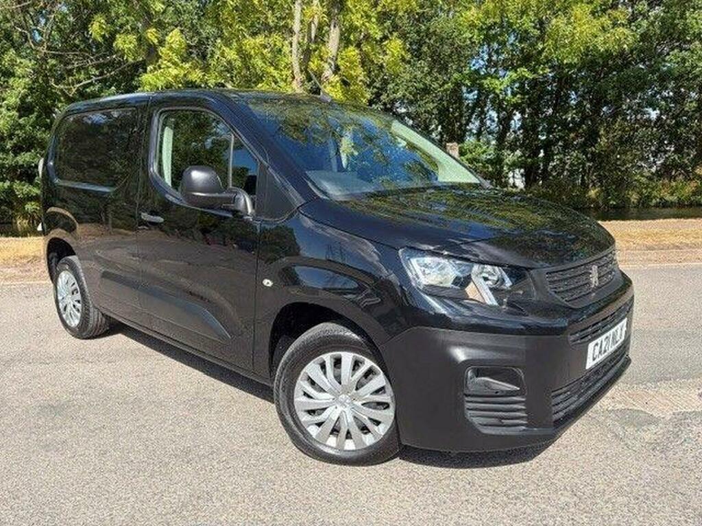 Peugeot Partner 1.5 Bluehdi 1000 Professional Standard Panel Van S Black