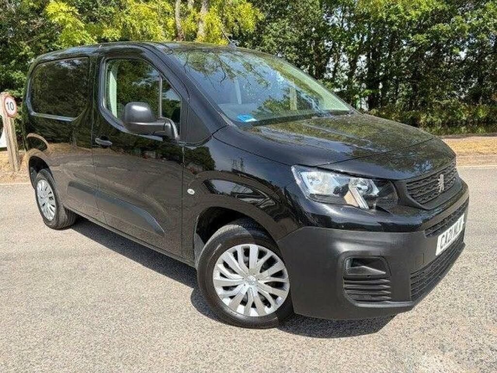 Peugeot Partner 1.5 Bluehdi 1000 Professional Standard Panel Van S Black