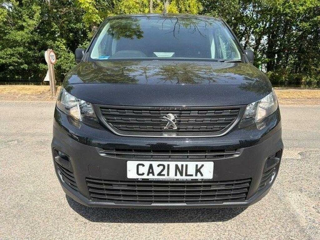 Peugeot Partner 1.5 Bluehdi 1000 Professional Standard Panel Van S Black #2