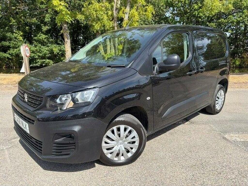 Peugeot Partner 1.5 Bluehdi 1000 Professional Standard Panel Van S Black #3