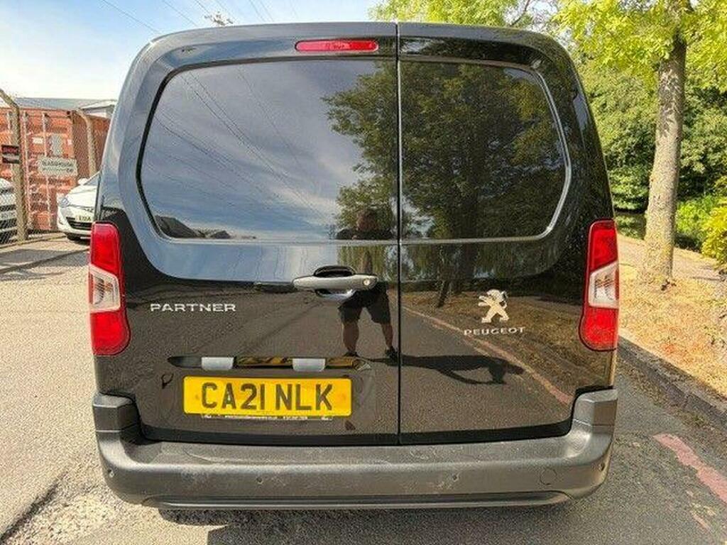 Peugeot Partner 1.5 Bluehdi 1000 Professional Standard Panel Van S Black #6