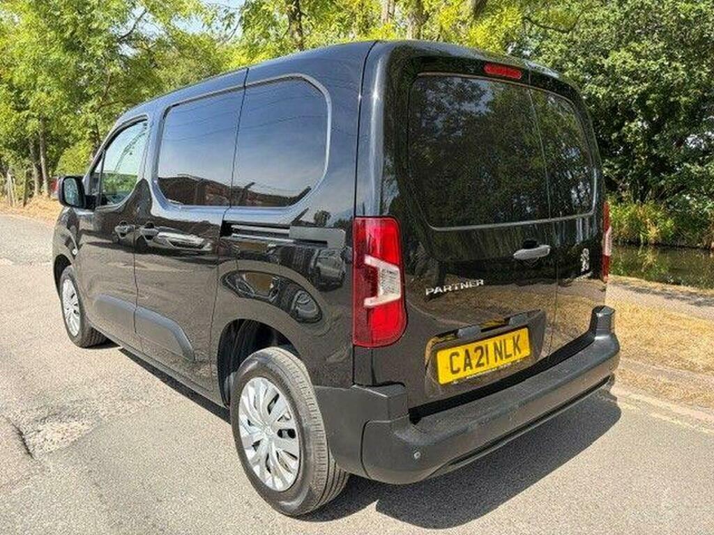 Peugeot Partner 1.5 Bluehdi 1000 Professional Standard Panel Van S Black #5