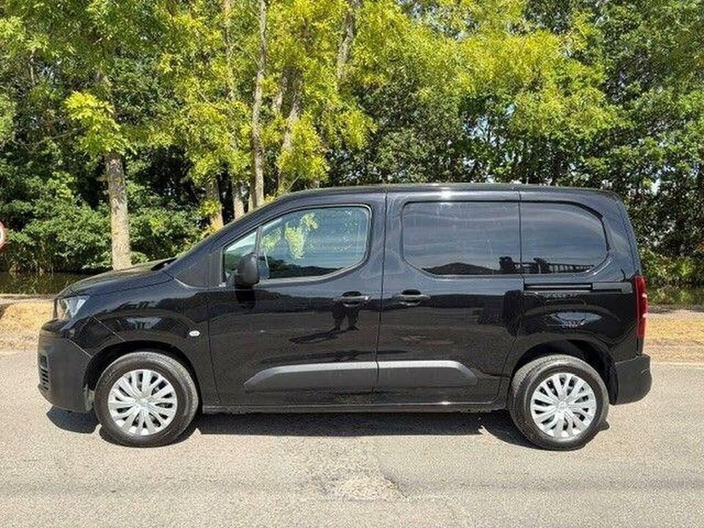 Peugeot Partner 1.5 Bluehdi 1000 Professional Standard Panel Van S Black #4