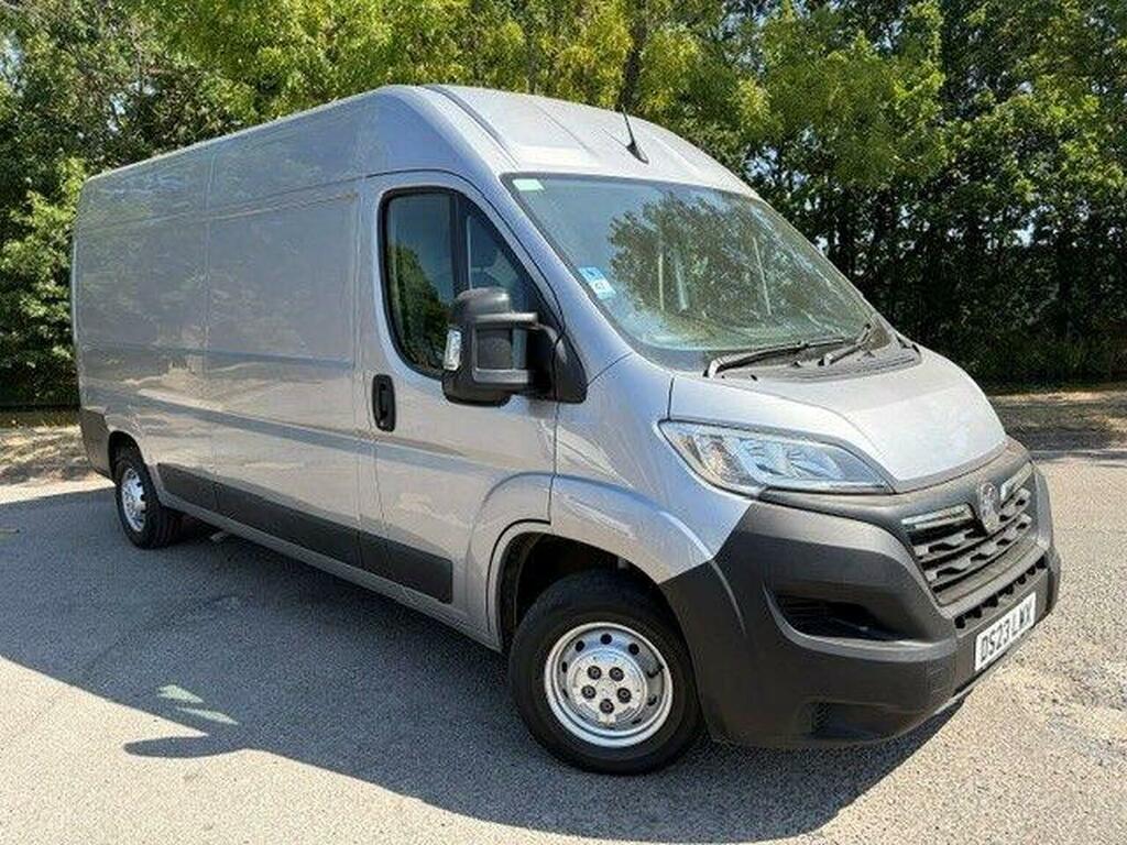 Vauxhall Movano 2.2 Cdti 3500 Biturbo Prime Fwd L3 H2 Euro 6 Ss Silver