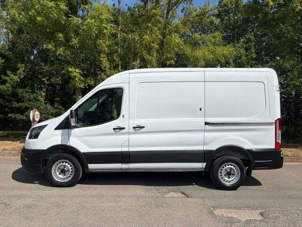 Ford Transit Custom 2.0 330 Ecoblue Leader Fwd L2 H2 Euro 6 Ss EX20PSY White #4