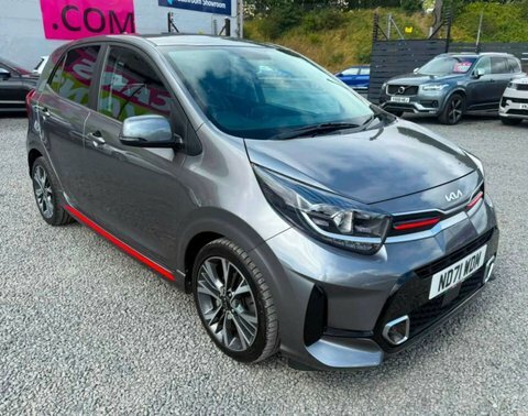Kia Picanto 1.0 Dpi Gt-line Hatchback Amt Euro 6 S Grey #1