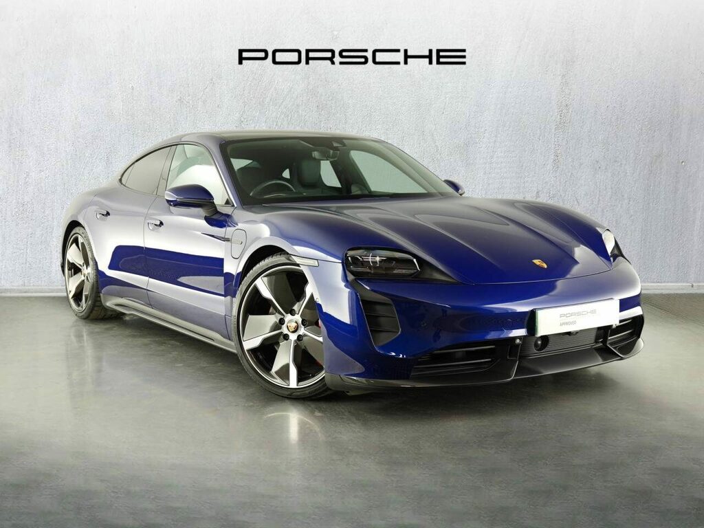Porsche Taycan Electric RK73AWR Blue