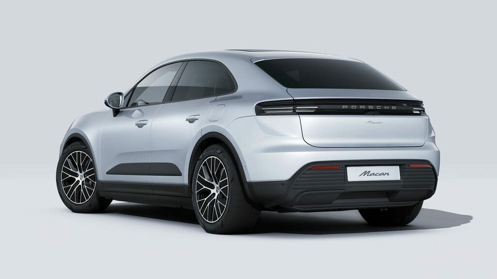 Porsche Macan Electric Silver #3