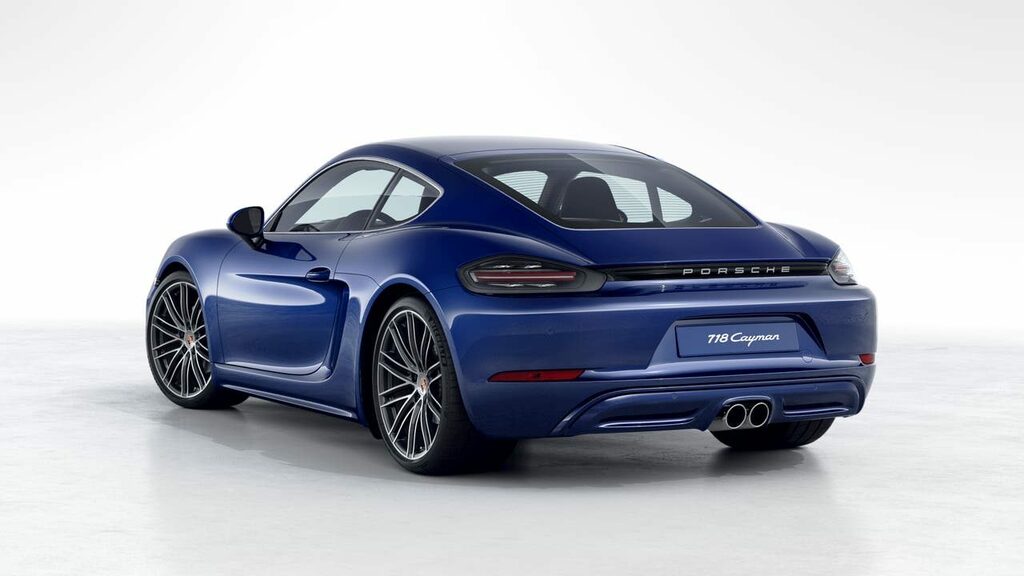 Porsche 718 Petrol Blue #3