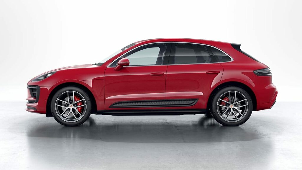 Porsche Macan Petrol Red #2