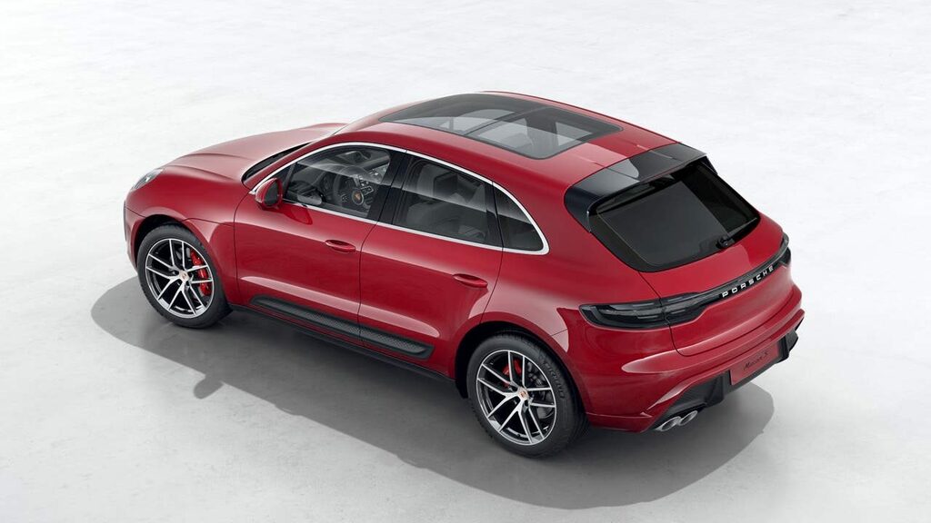 Porsche Macan Petrol Red #4
