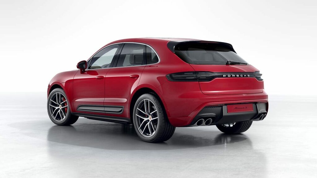 Porsche Macan Petrol Red #3