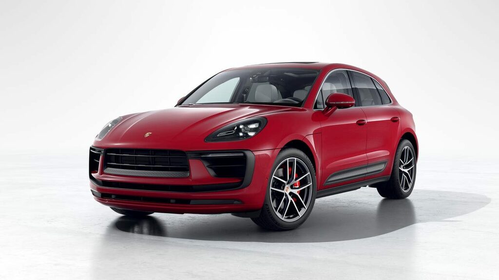 Porsche Macan Petrol Red