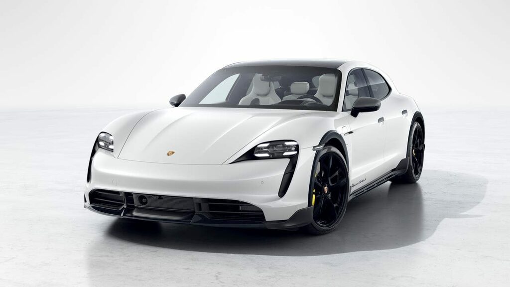 Porsche Taycan Electric White