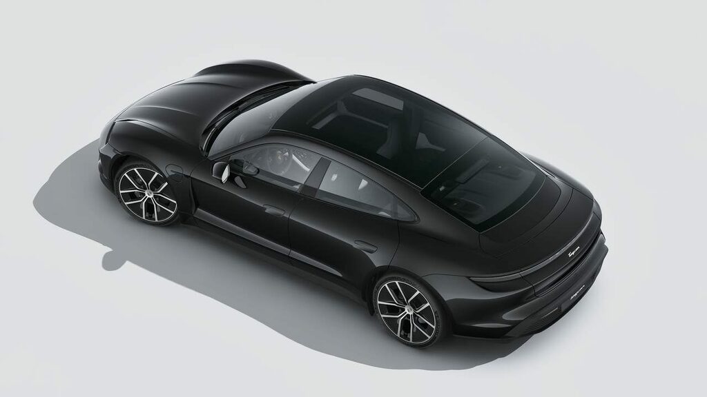 Porsche Taycan Electric Black #4