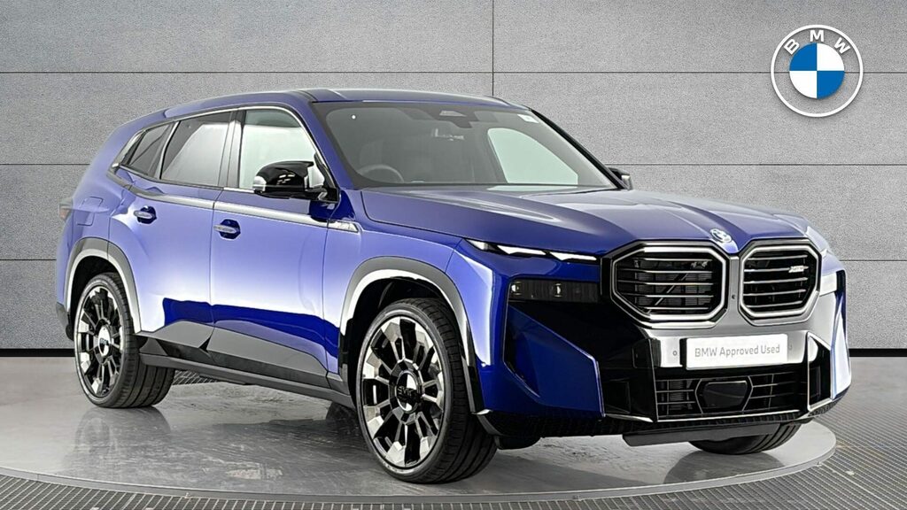 BMW XM Suv Blue