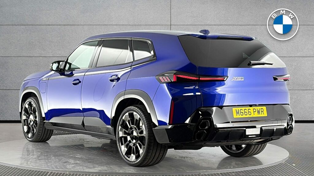 BMW XM Suv M666PWR Blue #2