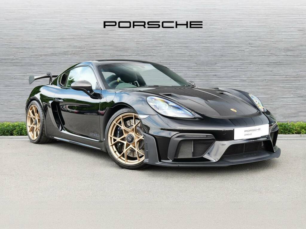 Porsche 718 Cayman Gt4 Rs Black