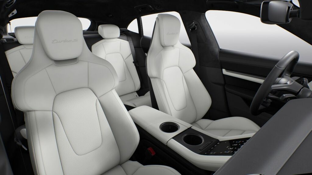 Porsche Taycan Turbo S Cross Turismo My23 White