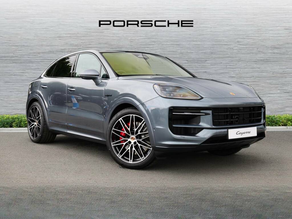 Porsche Cayenne S E-hybrid Coup233 Black Edition Grey