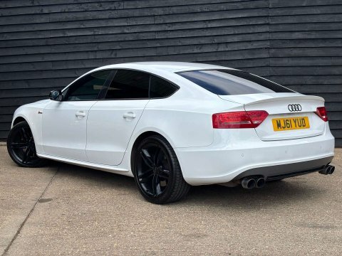 Audi S5 3.0 S5 Sportback MJ61YUD White #3